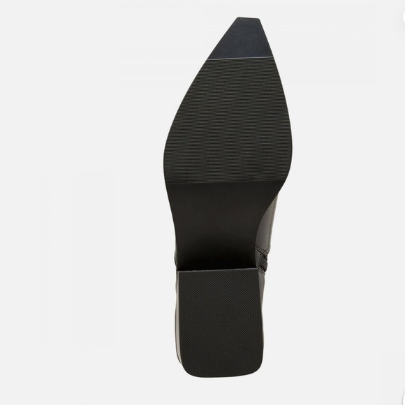 Women's Black Ankle Boots - Picture 3 of 7